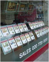 Acrylic fabricated window display